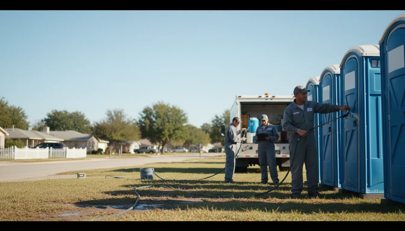 Long-Term Portable Toilet Rental in New Palestine, IN near me